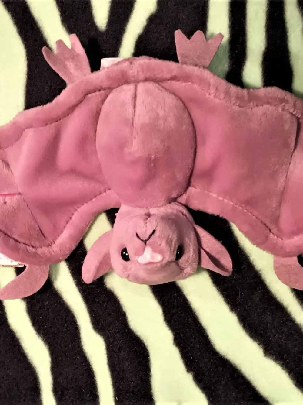 Ty Beanie Baby BATTY the Bat (Brown Version)